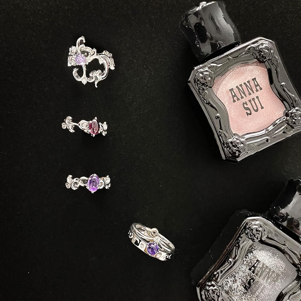 ANNA SUI アナスイ　シルバー925 3連リングセット ANNA SUI アナスイ シルバー925 3連リングセット